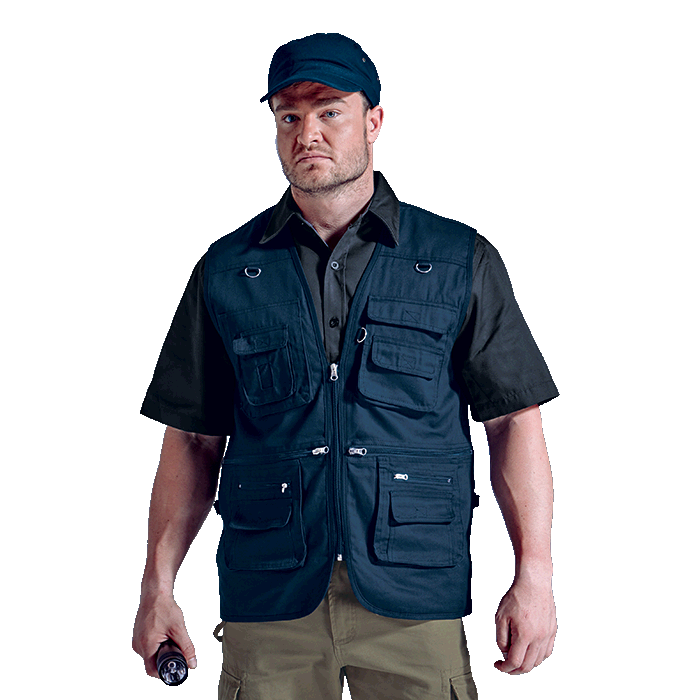 Multi-Pocket Utility Vest