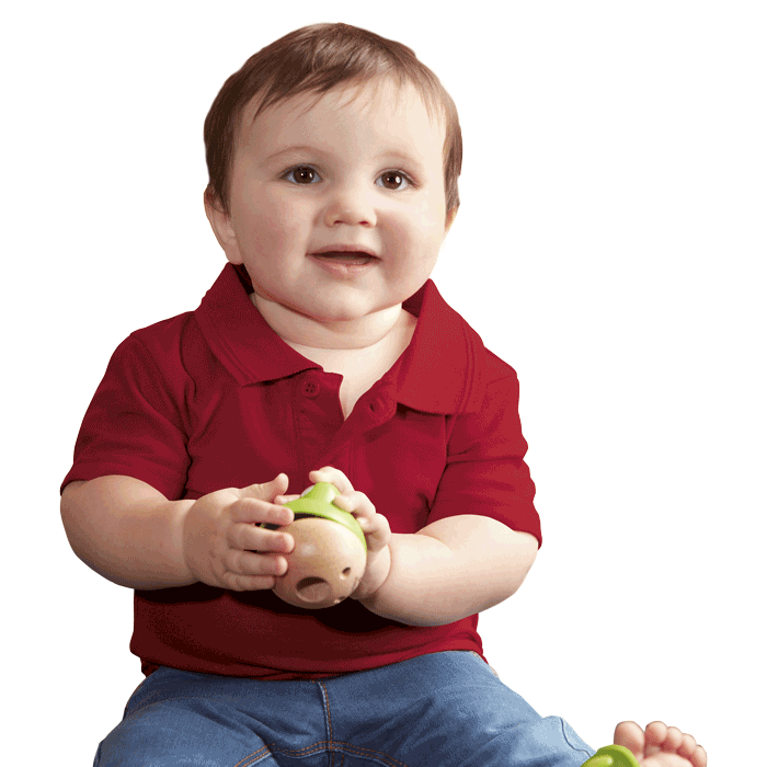 Kids 175g Barron Pique Knit Golfer