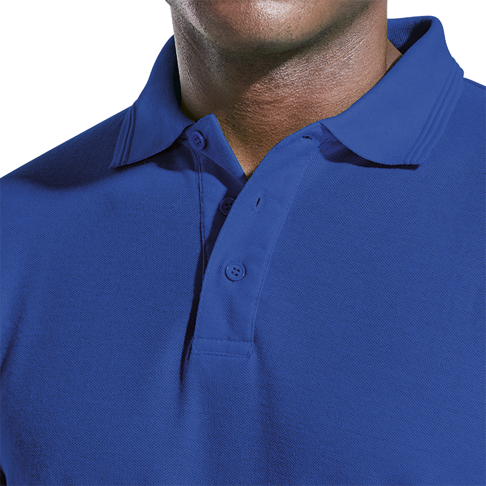 Mens 175g Pique Knit Long Sleeve Golfer