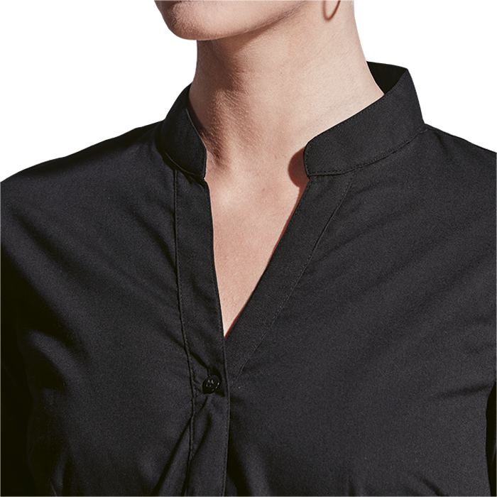 Ladies Barista Blouse Long Sleeve