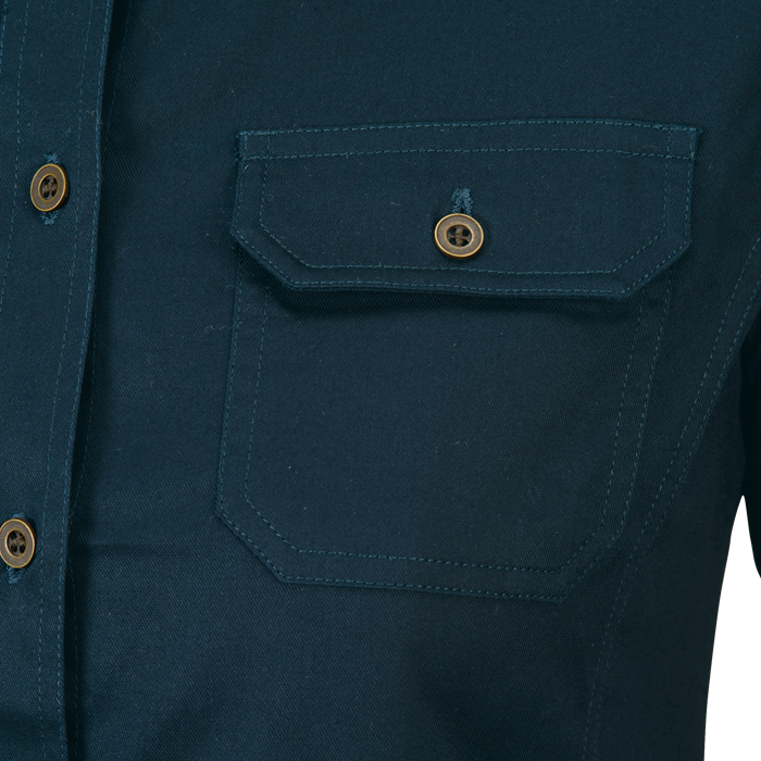 Mens Bush Shirt Long Sleeve