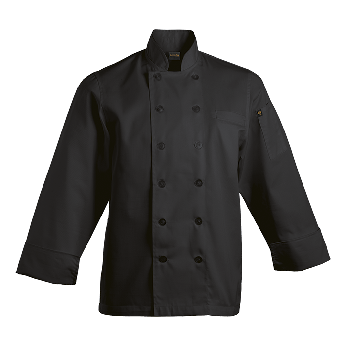 Mens Long Sleeve Savona Chef Jacket