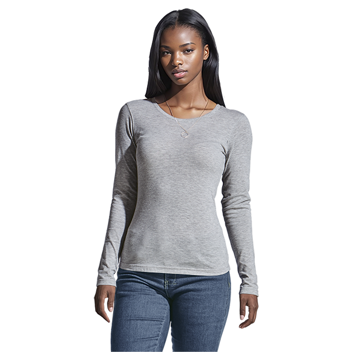 Ladies 145g Long sleeve T-shirt