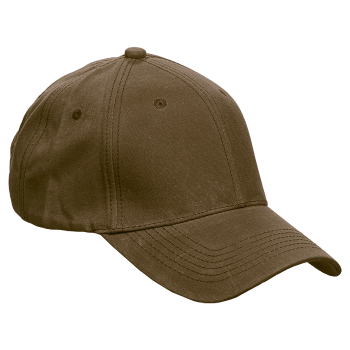 6 Panel Barron Washed Oil Skin Cap