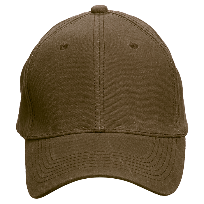 6 Panel Barron Washed Oil Skin Cap