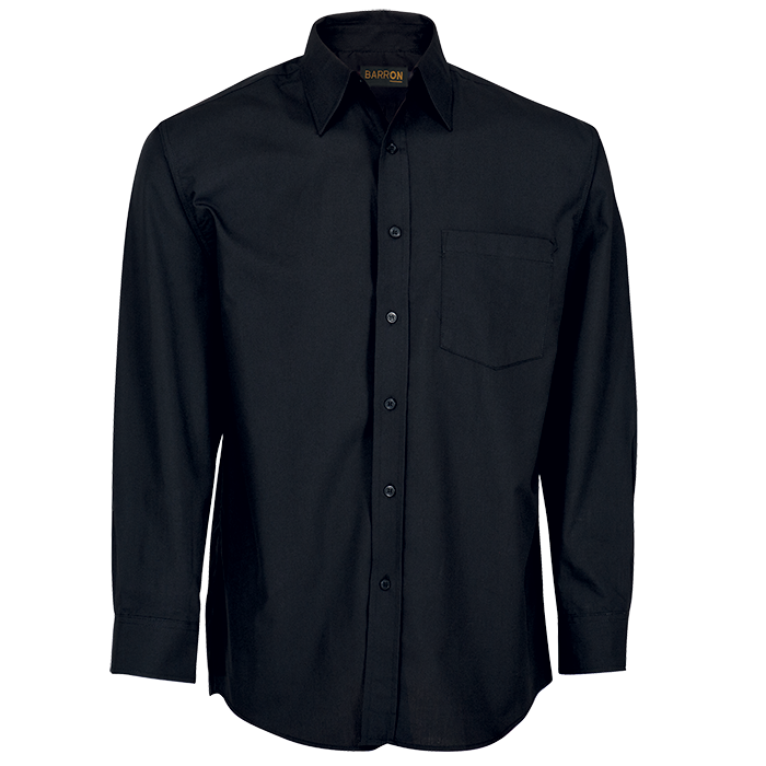 Mens Basic Poly Cotton Lounge Long Sleeve