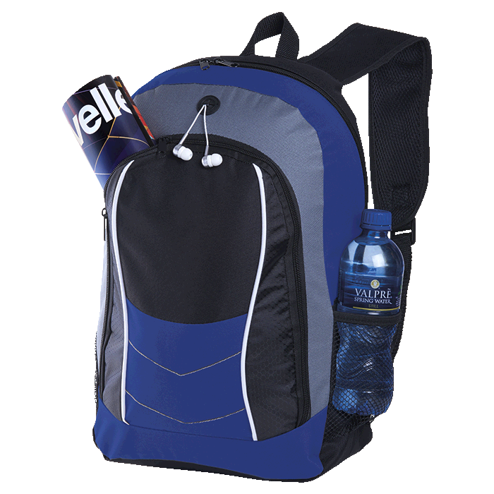 Arrow Design Backpack with Front Flap