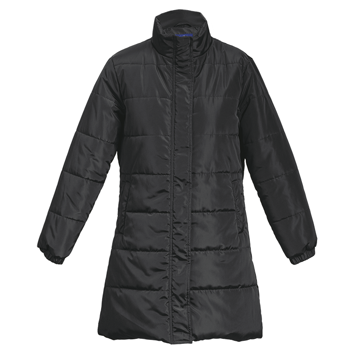 Ladies Long Length Puffer Jacket