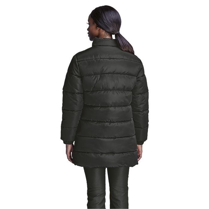 Ladies Long Length Puffer Jacket