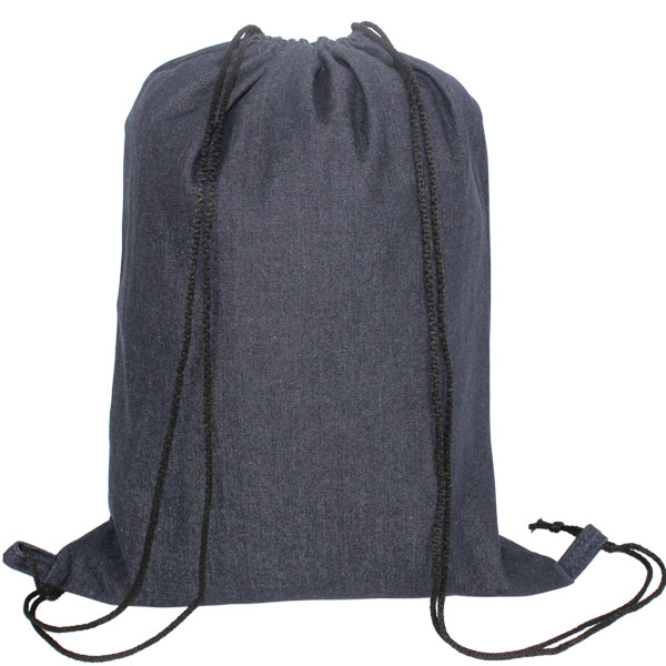 Nava Denim Drawstring Bag
