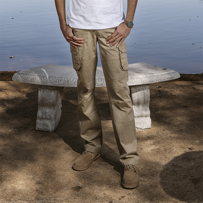 Mens Heritage Cargo Trousers