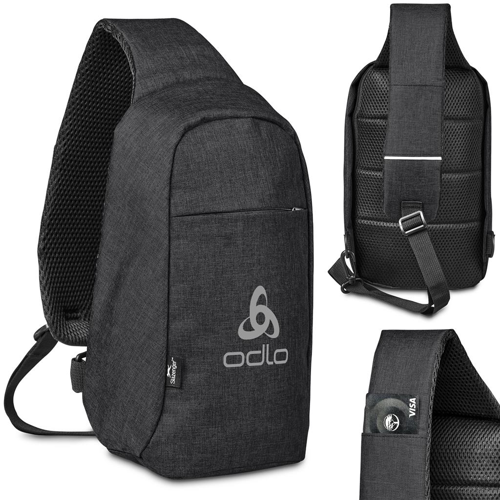 Slazenger Turfmoor Anti-Theft Crossbody Sling Bag