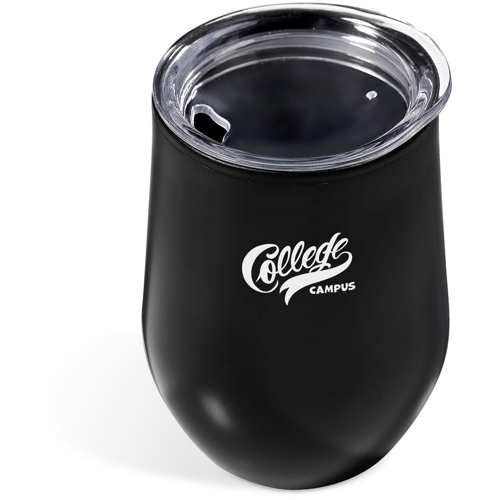 Serendipio Madison Stainless Steel & Plastic Double-Wall Tumbler – 350ml