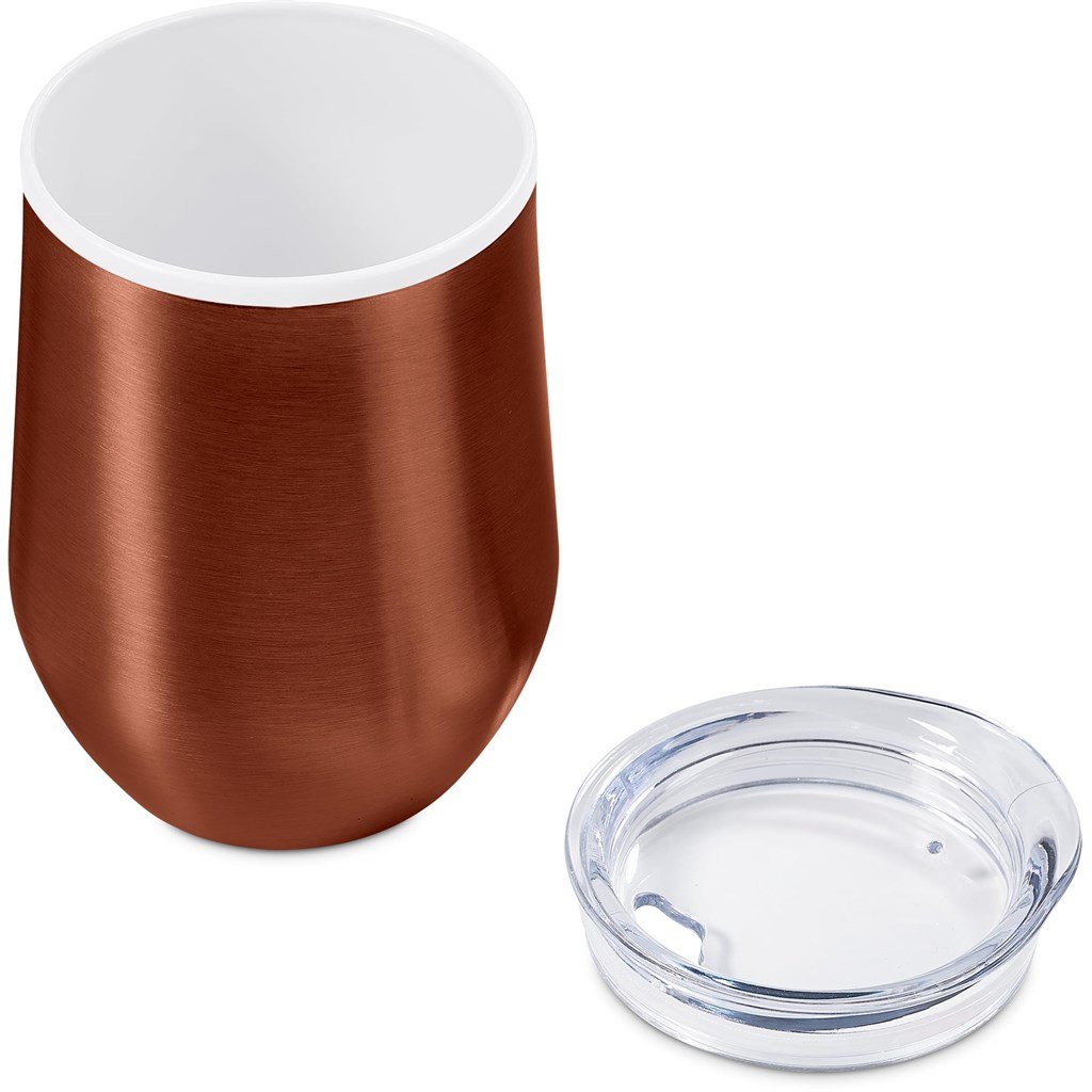 Serendipio Vogue Madison Stainless Steel & Plastic Double-Wall Tumbler – 350ml