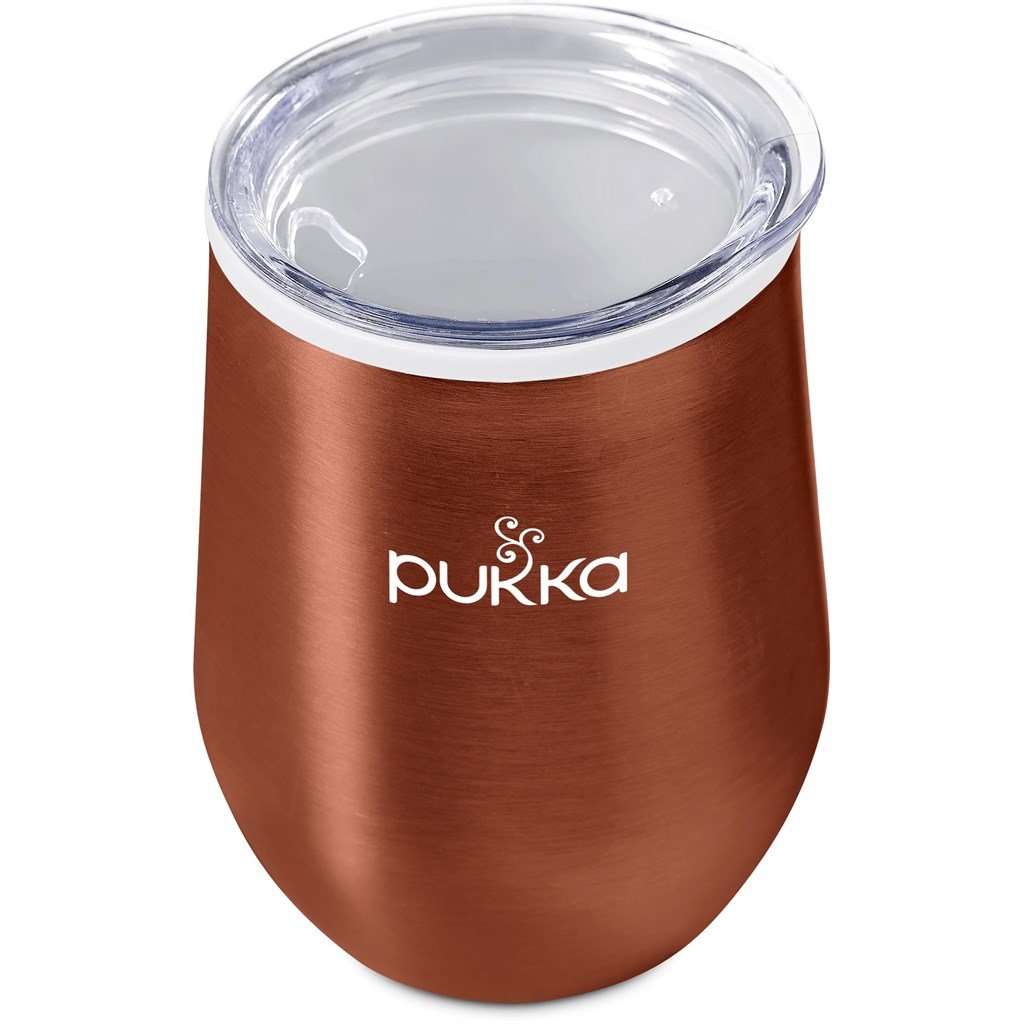 Serendipio Vogue Madison Stainless Steel & Plastic Double-Wall Tumbler – 350ml