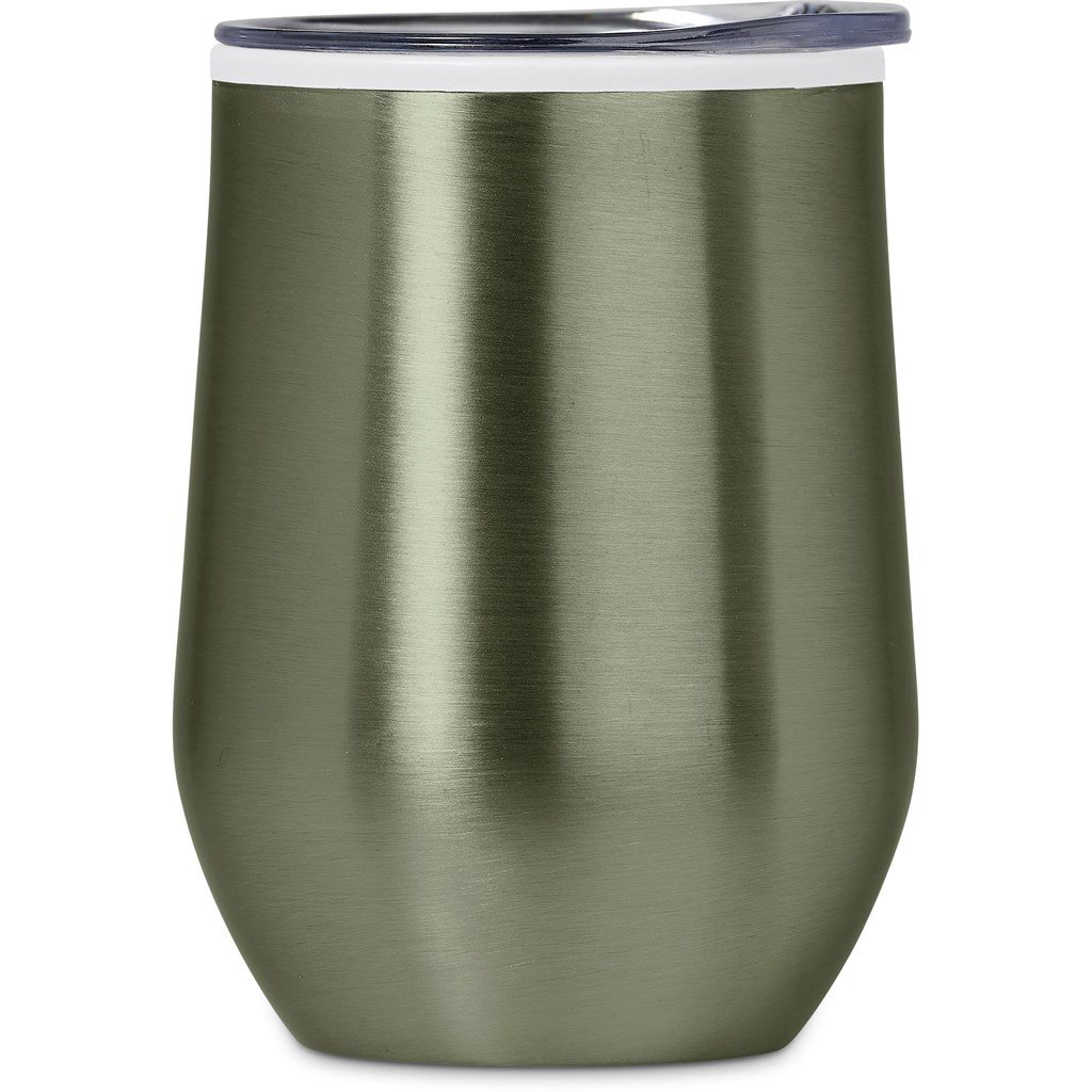 Serendipio Vogue Madison Stainless Steel & Plastic Double-Wall Tumbler – 350ml