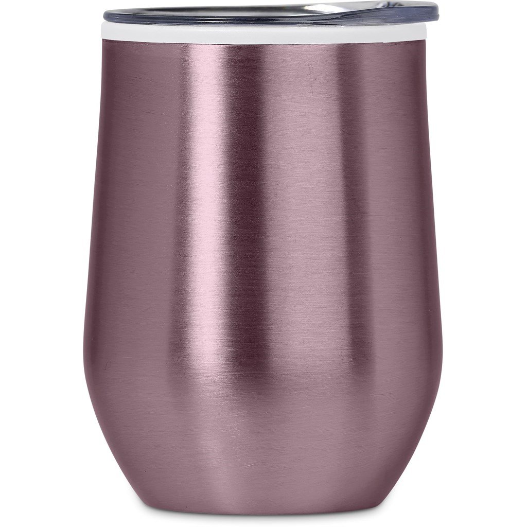Serendipio Vogue Madison Stainless Steel & Plastic Double-Wall Tumbler – 350ml