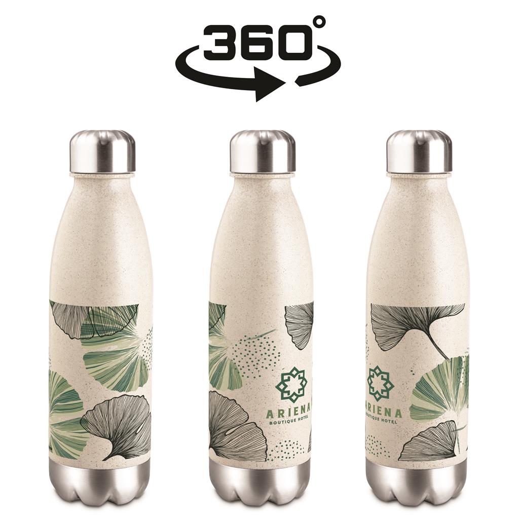 Okiyo Kimi Wheat Straw Water Bottle – 680ml