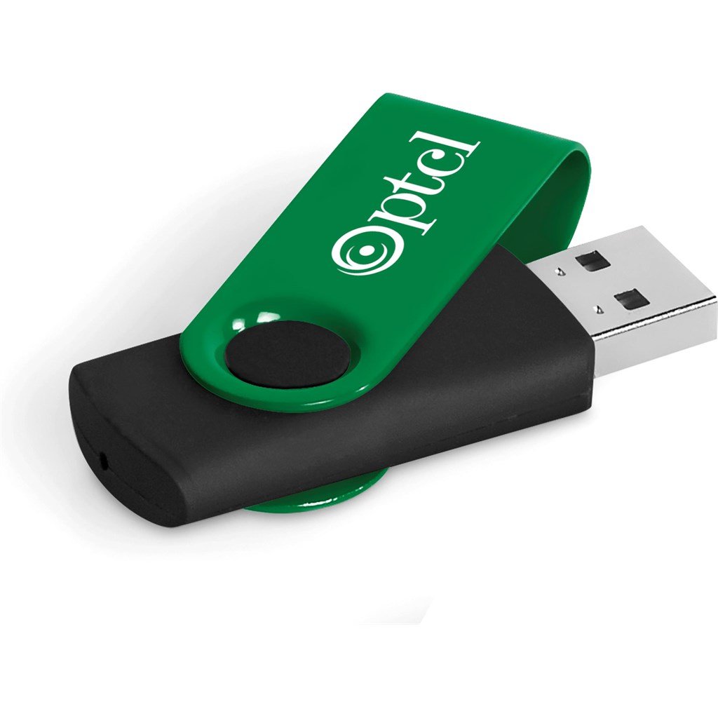 Axis Gyro Black Flash Drive – 32GB