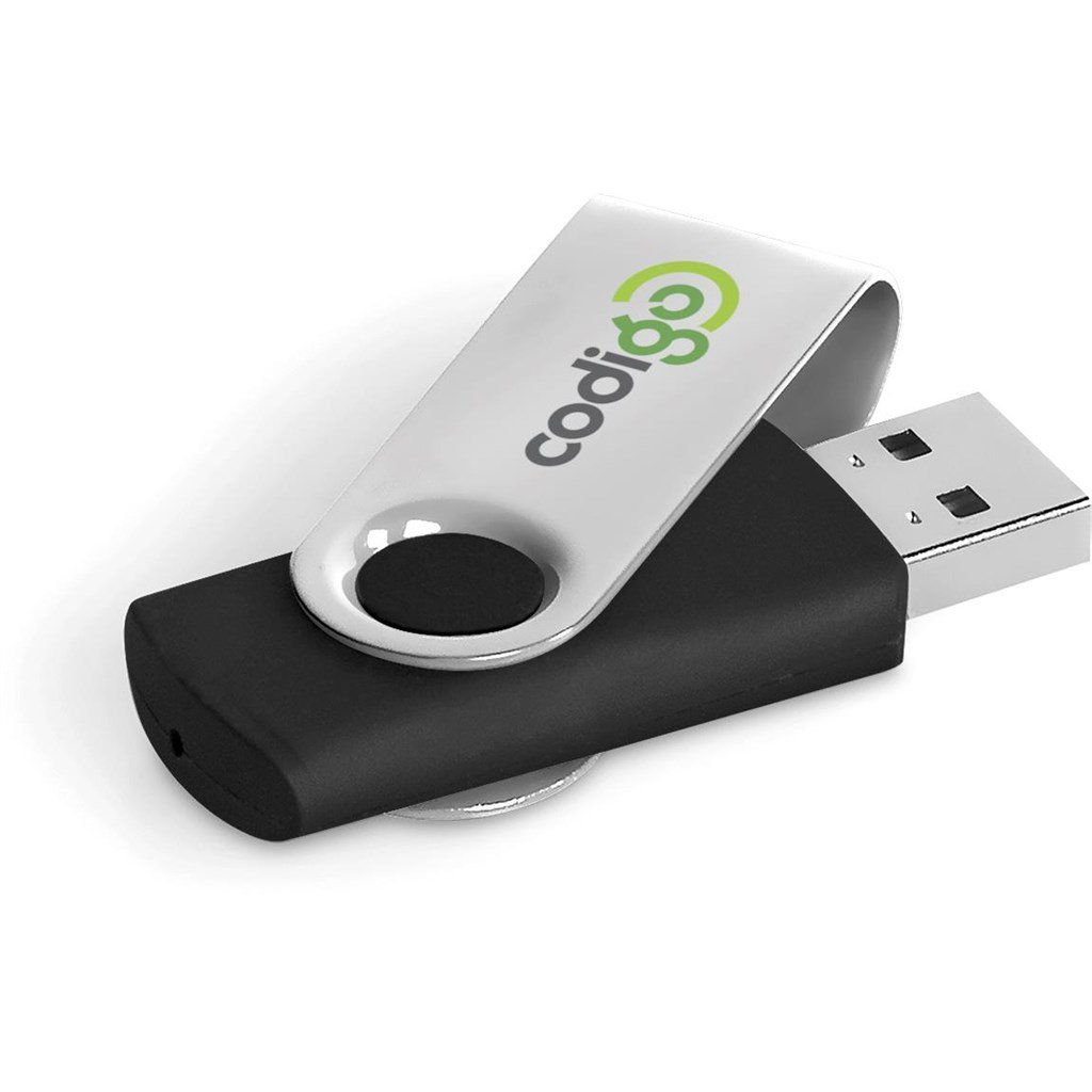 Axis Gyro Black Flash Drive – 32GB