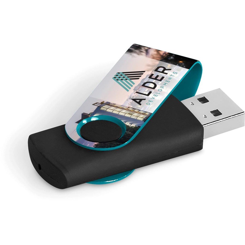 Axis Gyro Black Flash Drive – 32GB