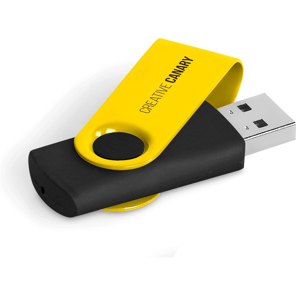 Axis Gyro Black Flash Drive – 32GB