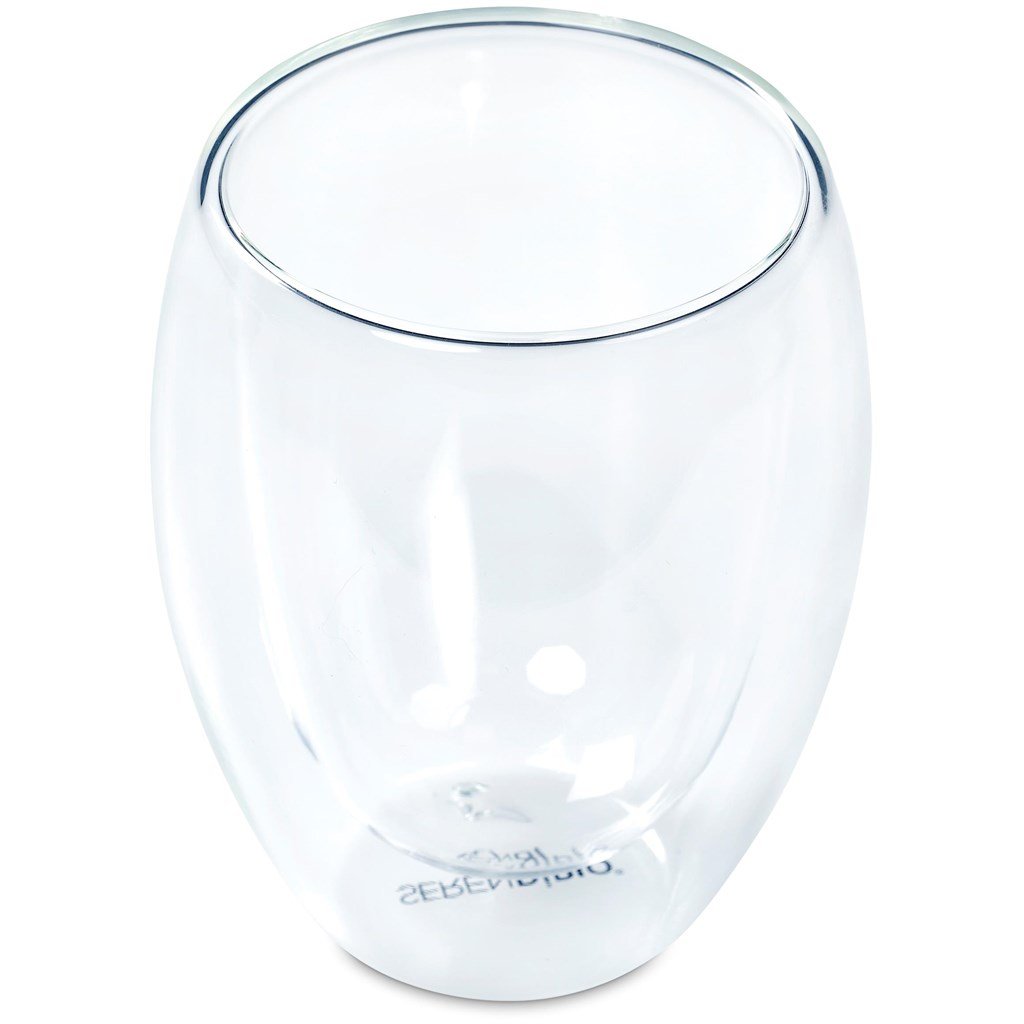 Serendipio Lorenzo Glass Double-Wall Cup – 350ml