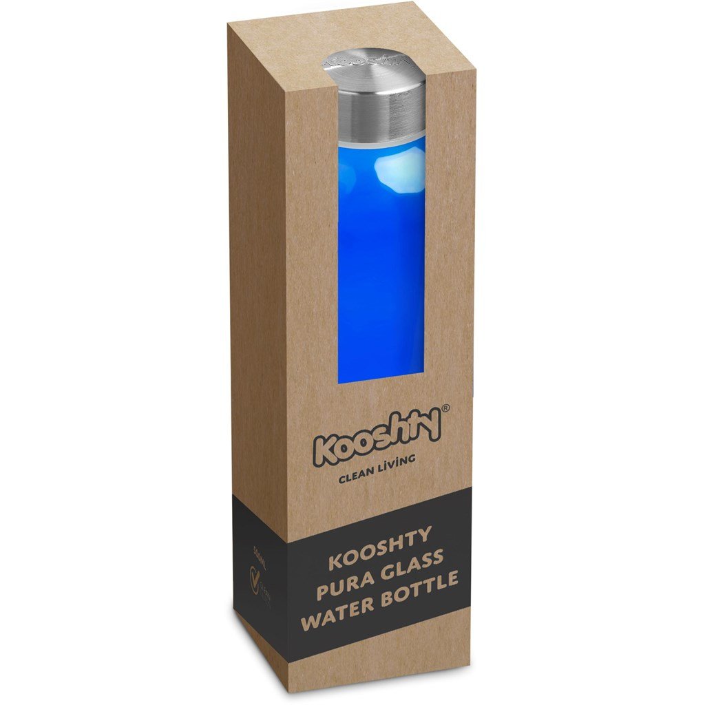 Kooshty Pura Glass Water Bottle – 500ML