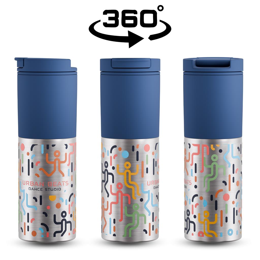 Kooshty Typhoon Stainless Steel & Plastic Double-Wall Tumbler – 450ml