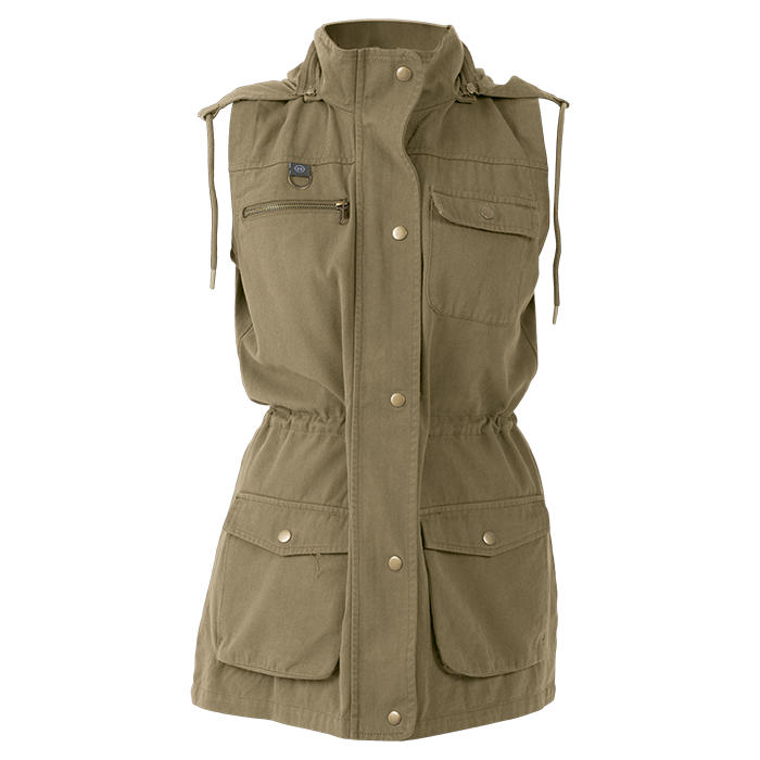 Ladies Heritage Sleeveless Utility Jacket