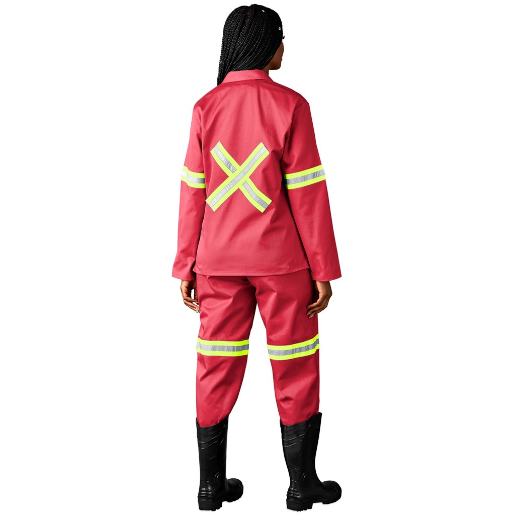 Trade Polycotton Conti Suit – Reflective Arms, Legs & Back – Yellow Tape