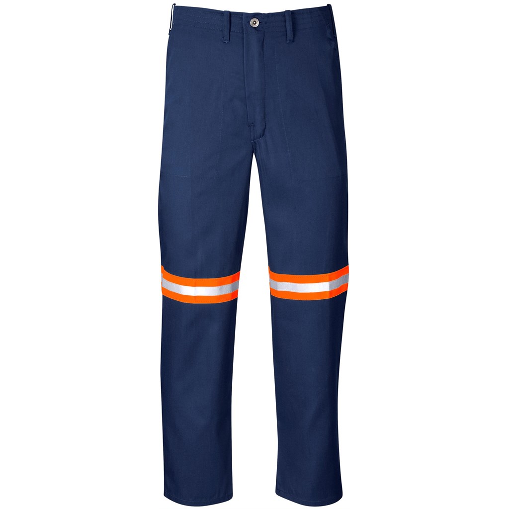 Trade Polycotton Pants – Reflective Legs – Orange Tape