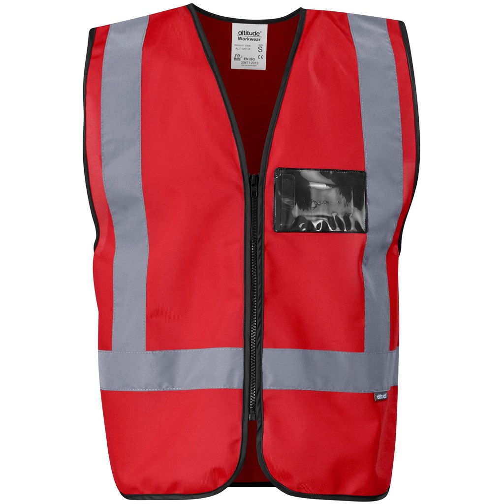 Direction Hi-Viz Reflective Full Zip Vest
