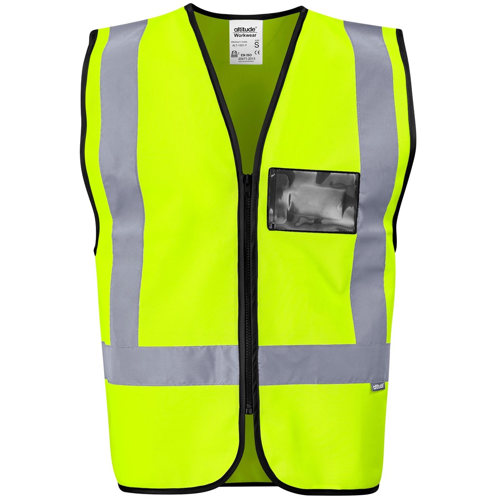 Direction Hi-Viz Reflective Full Zip Vest