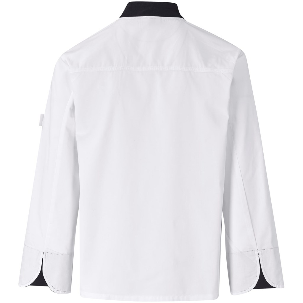 Unisex long sleeve toulon chef jacket