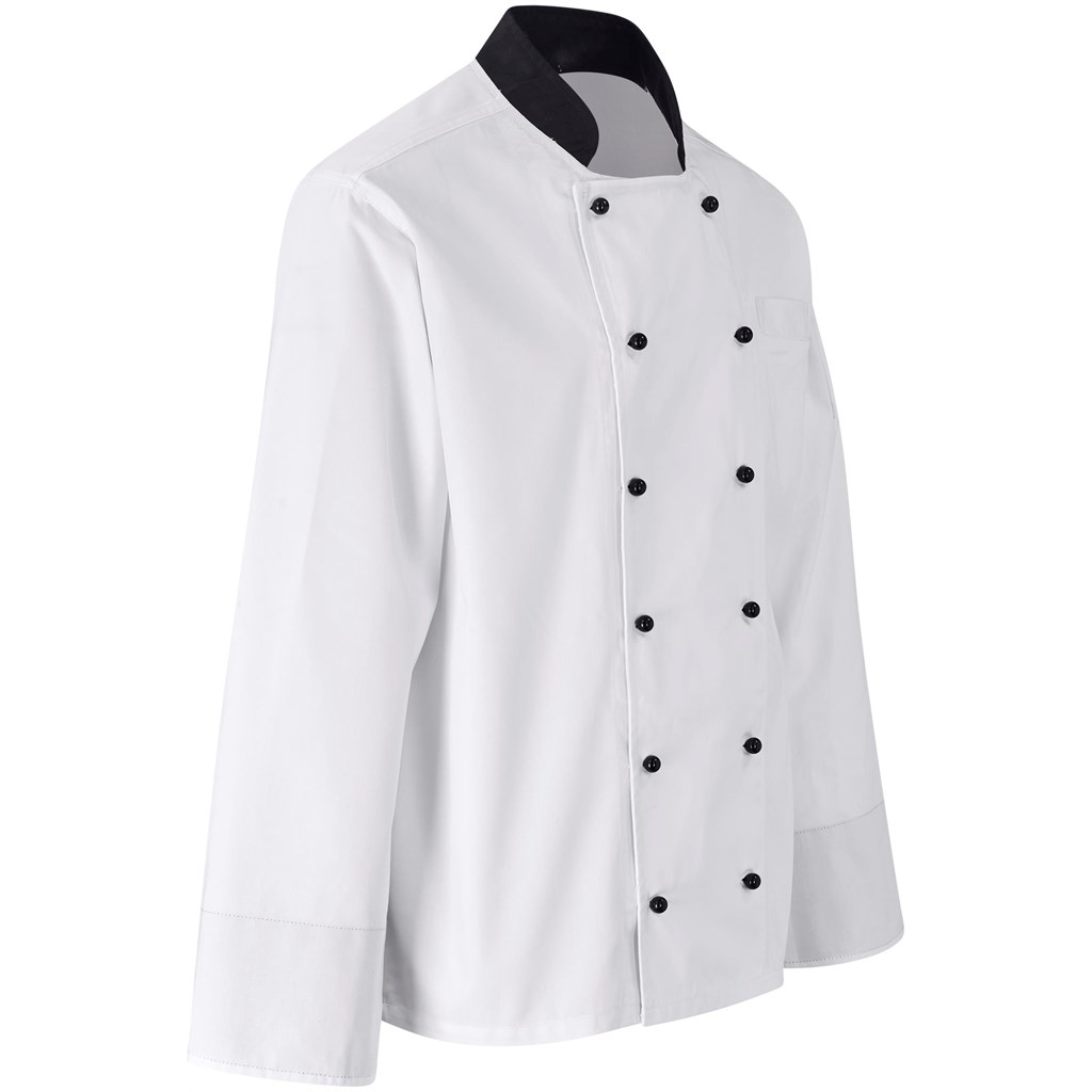 Unisex long sleeve toulon chef jacket