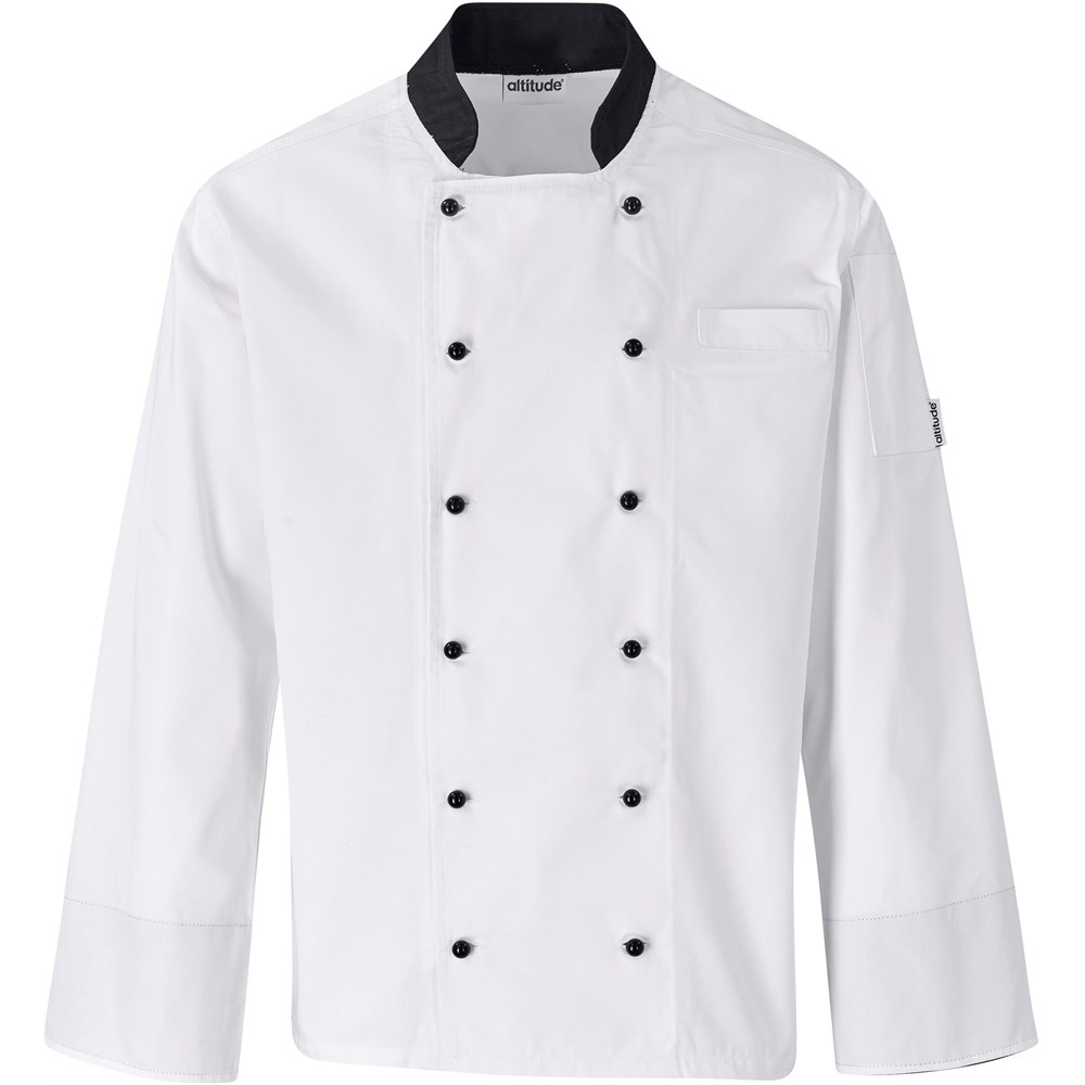 Unisex long sleeve toulon chef jacket