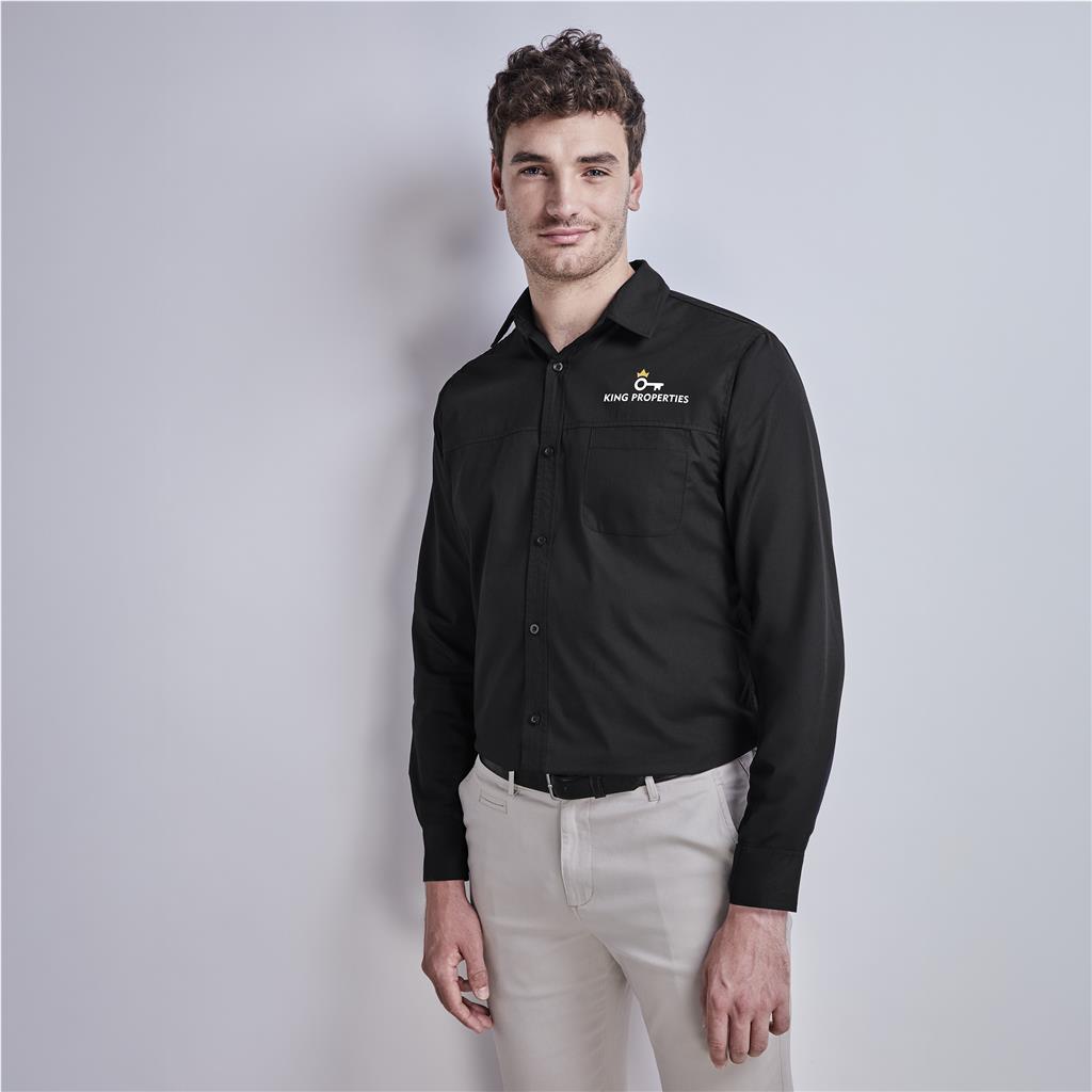 Mens Long Sleeve Empire Shirt