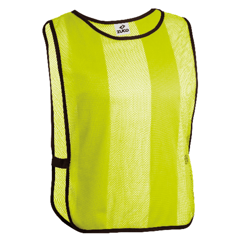 Yellow training bib for team sports.