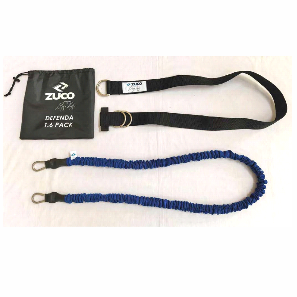 Black resistance training straps with adjustable handles.
