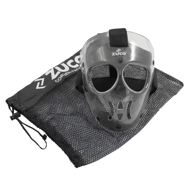 Grey Zuco protective sports glove or padded training accessory.